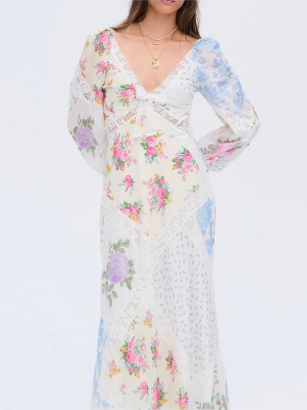 FOR LOVE AND LEMONS MAXI DRESS
